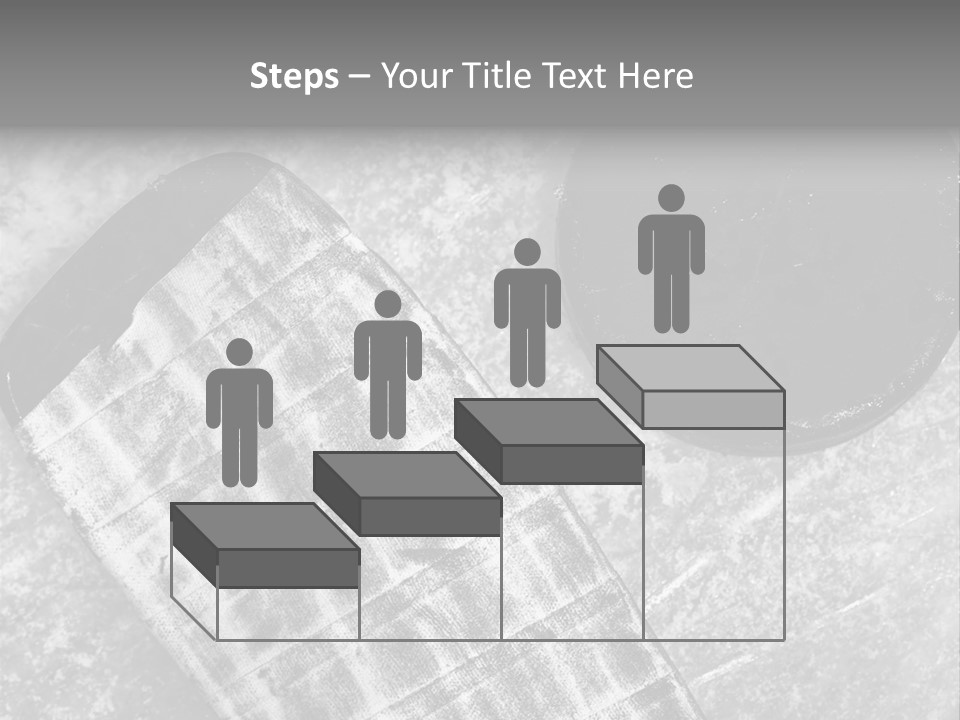 Hockey Stick Shot Lifestyle PowerPoint Template