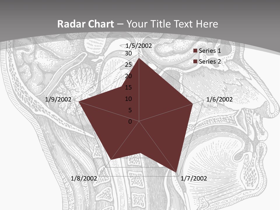 Mental Lobes Vintage PowerPoint Template