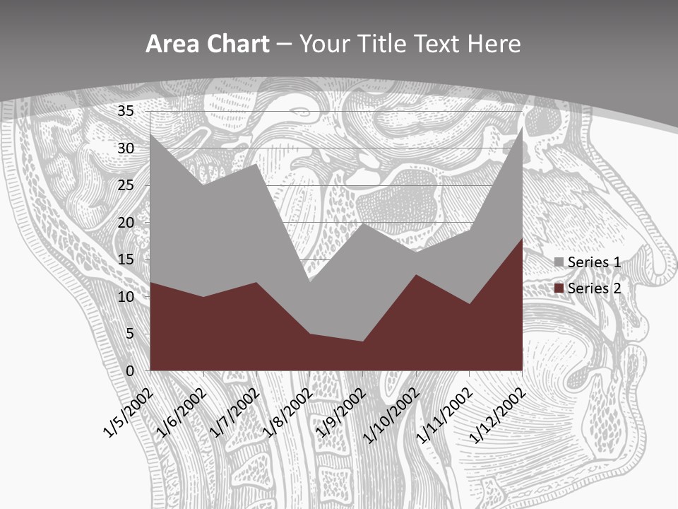 Mental Lobes Vintage PowerPoint Template