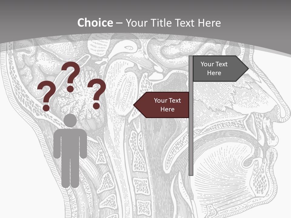 Mental Lobes Vintage PowerPoint Template