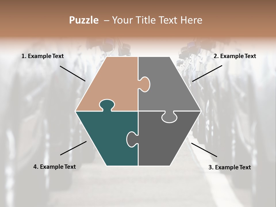 Blond Full Cute PowerPoint Template