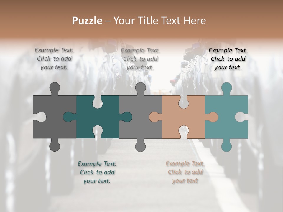 Blond Full Cute PowerPoint Template