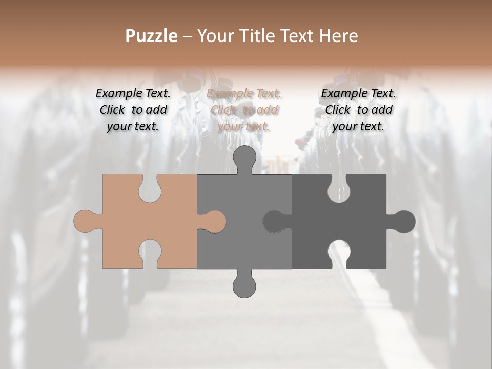 Blond Full Cute PowerPoint Template