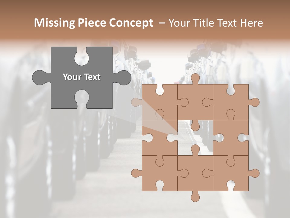 Blond Full Cute PowerPoint Template