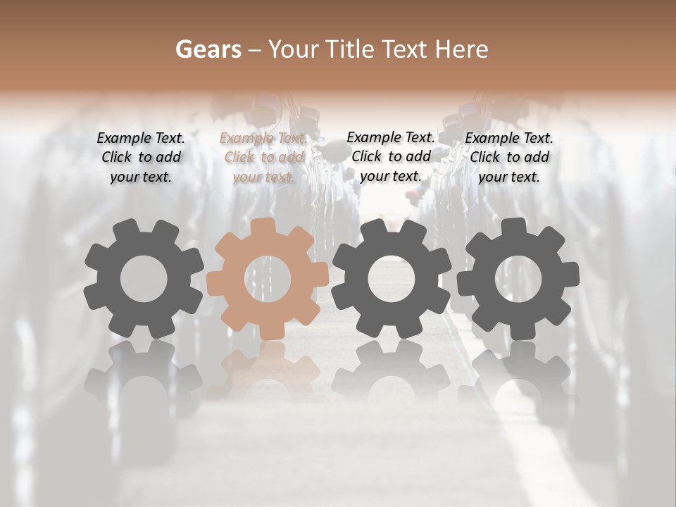 Blond Full Cute PowerPoint Template