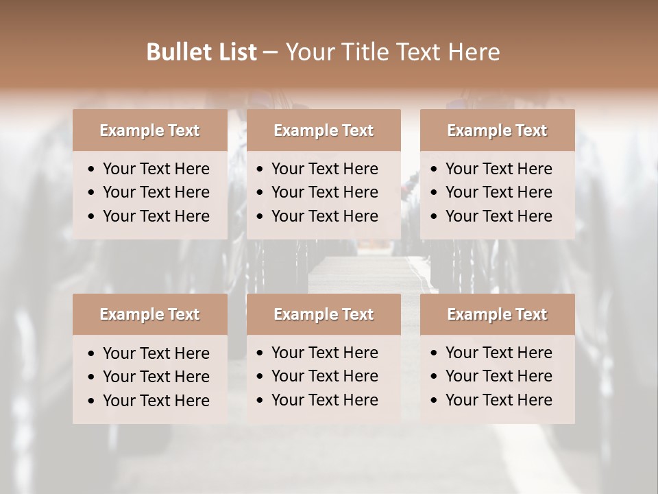 Blond Full Cute PowerPoint Template