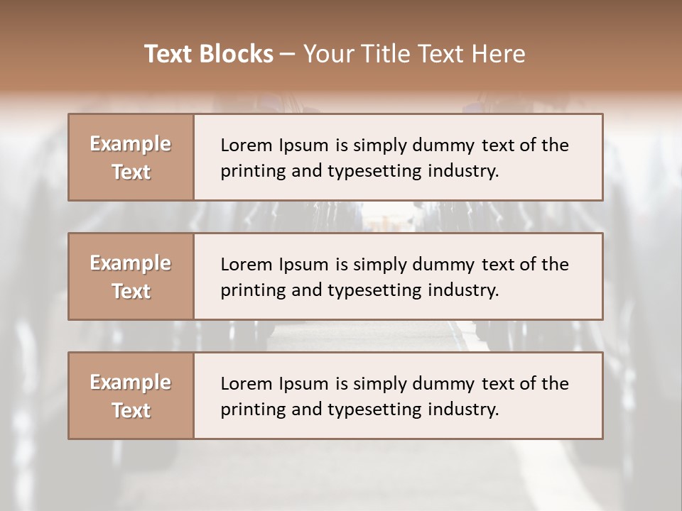 Blond Full Cute PowerPoint Template