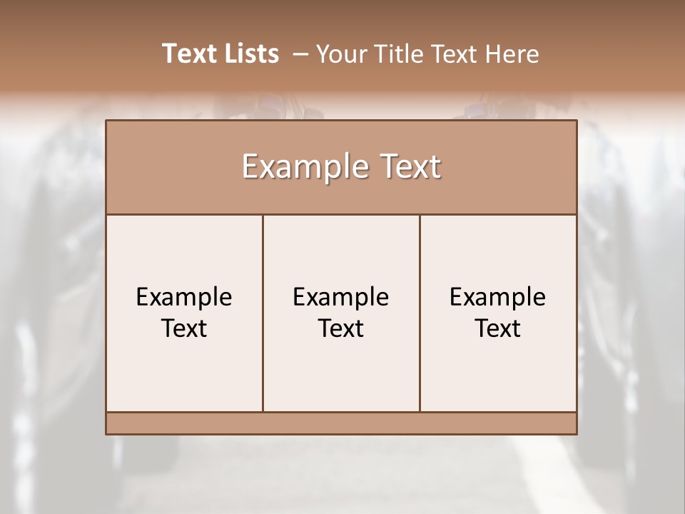 Blond Full Cute PowerPoint Template