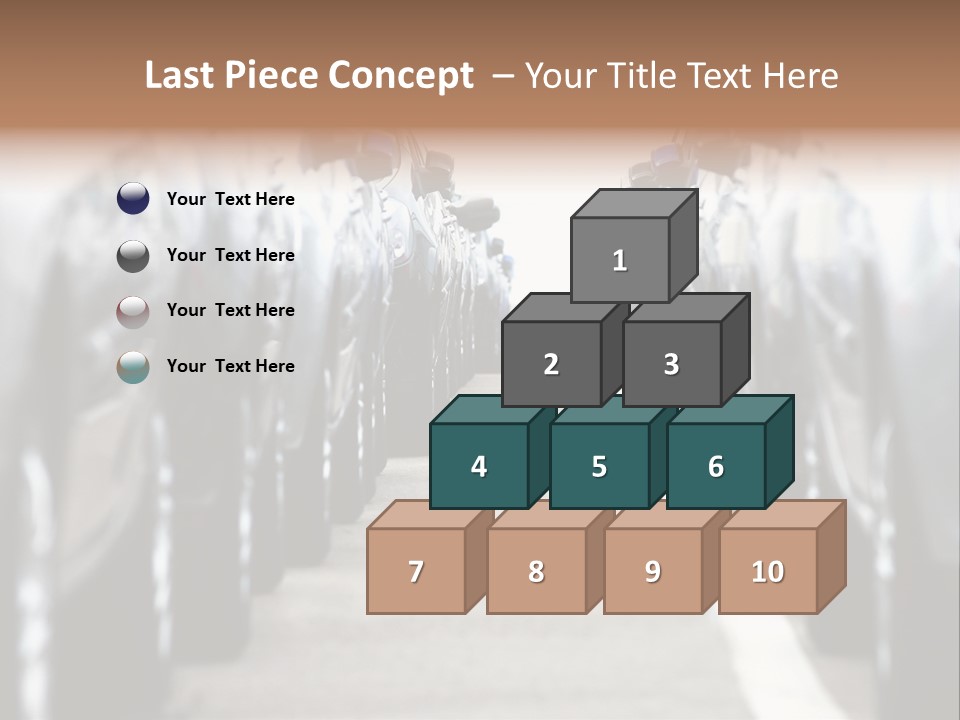 Blond Full Cute PowerPoint Template