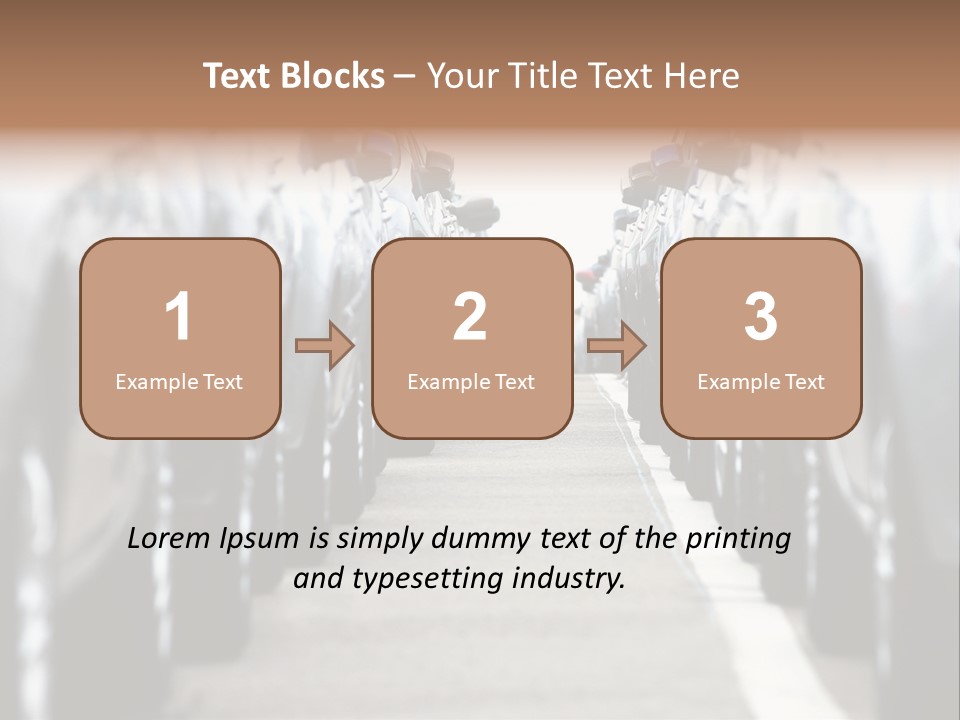 Blond Full Cute PowerPoint Template