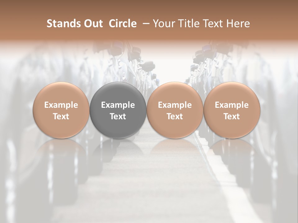 Blond Full Cute PowerPoint Template