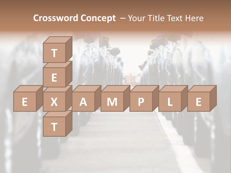 Blond Full Cute PowerPoint Template