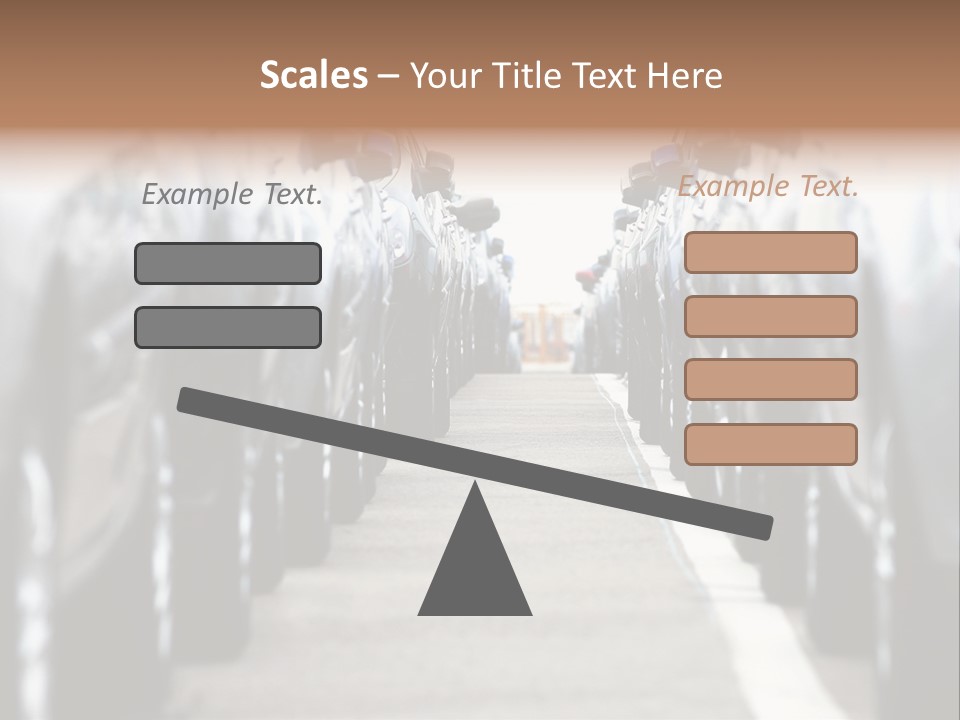 Blond Full Cute PowerPoint Template