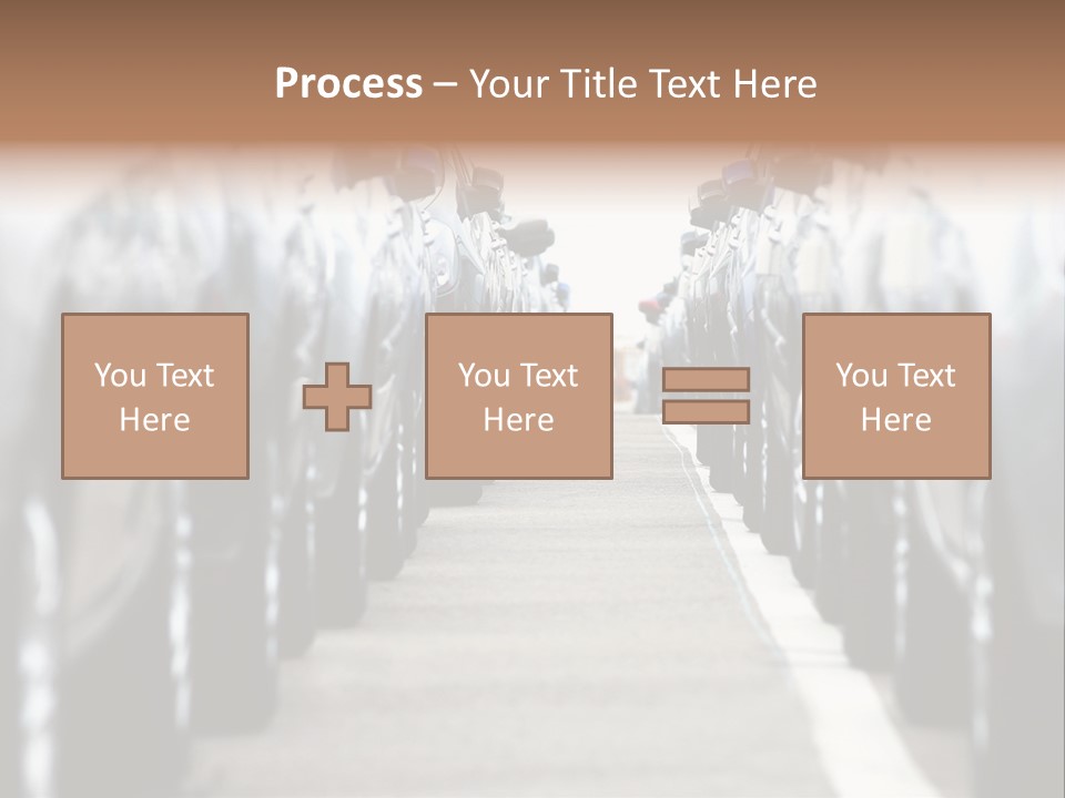 Blond Full Cute PowerPoint Template