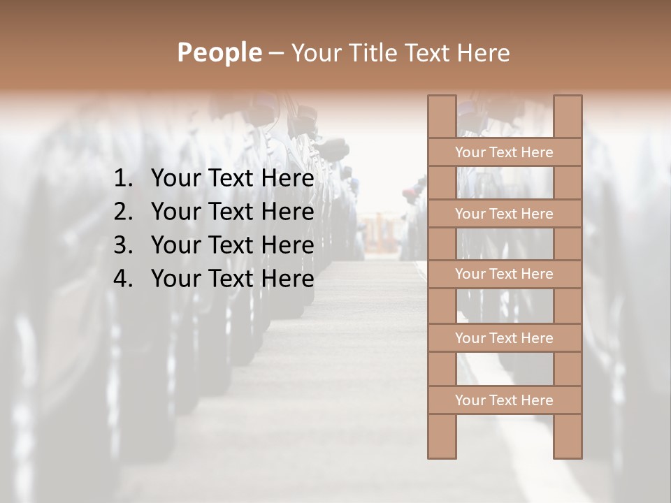 Blond Full Cute PowerPoint Template