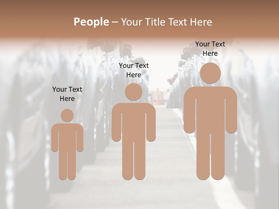 Blond Full Cute PowerPoint Template