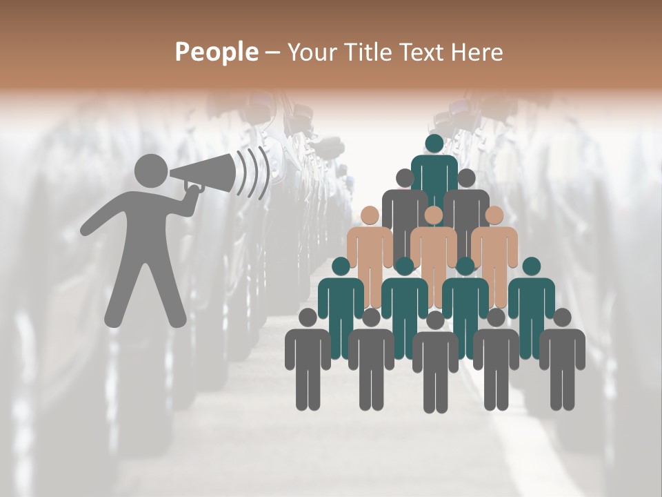 Blond Full Cute PowerPoint Template