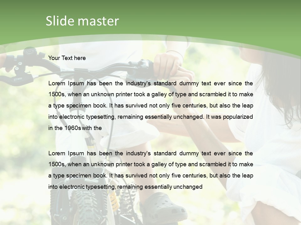 Blond Full Cute PowerPoint Template