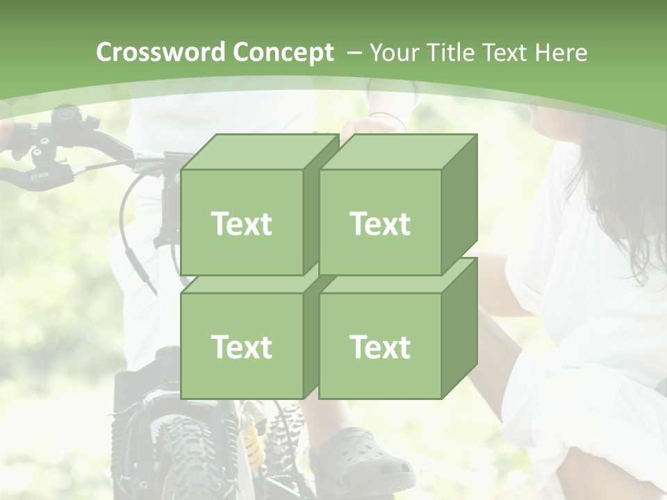 Blond Full Cute PowerPoint Template