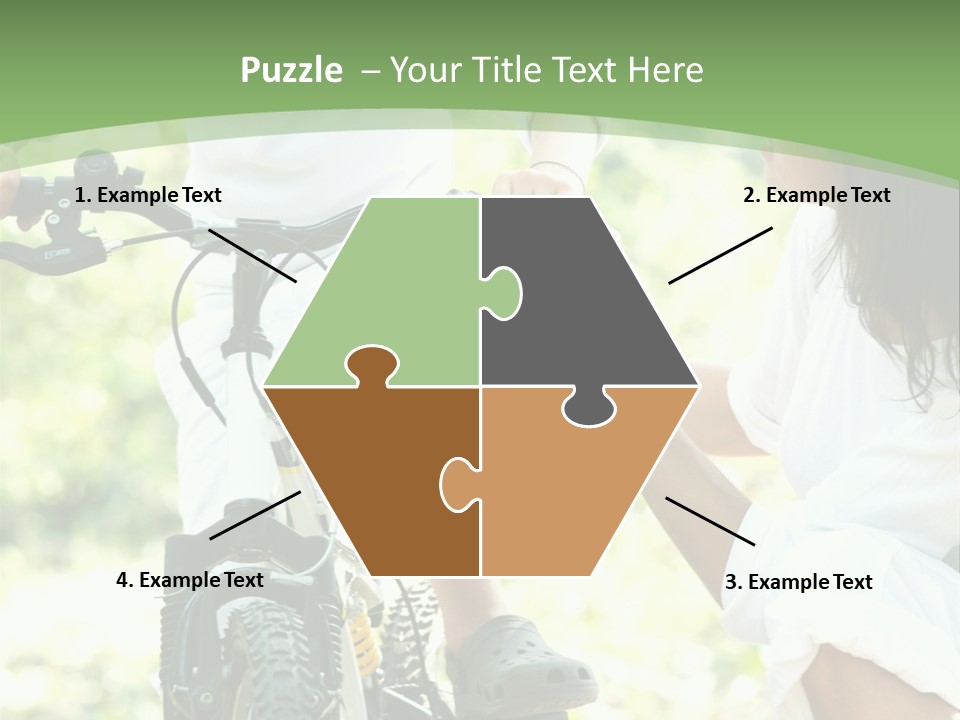 Blond Full Cute PowerPoint Template