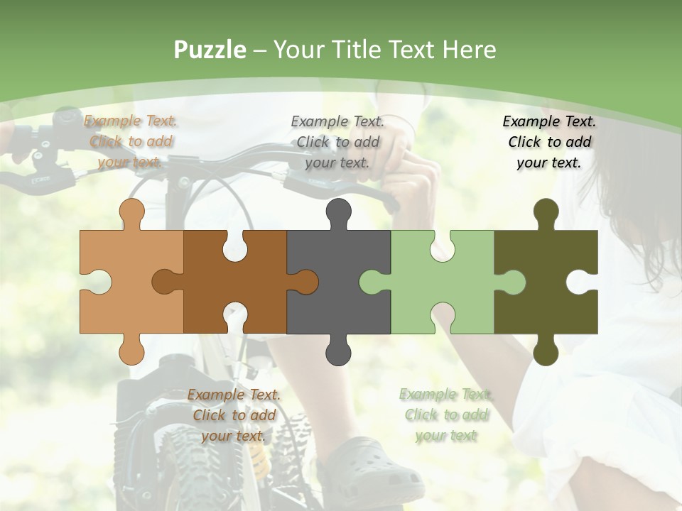 Blond Full Cute PowerPoint Template