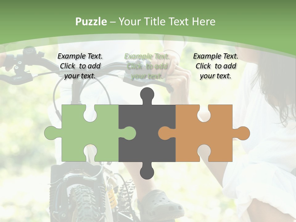 Blond Full Cute PowerPoint Template