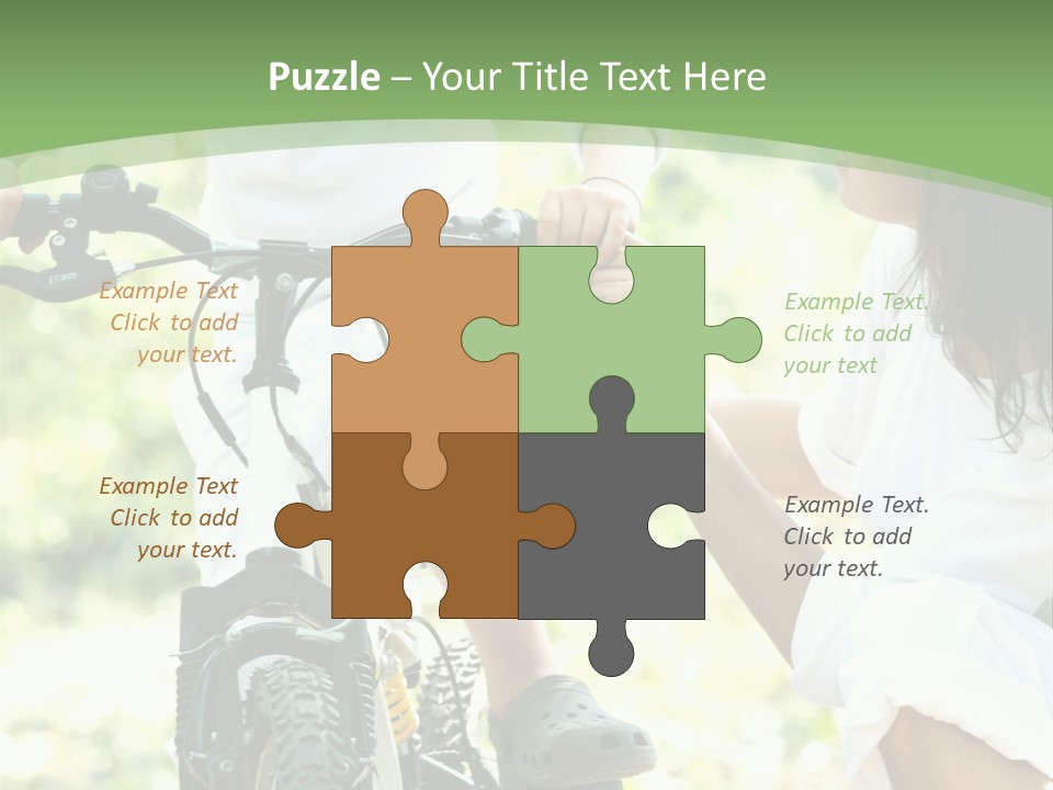 Blond Full Cute PowerPoint Template