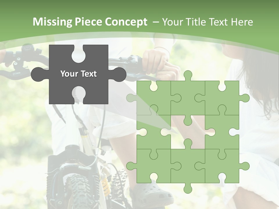 Blond Full Cute PowerPoint Template