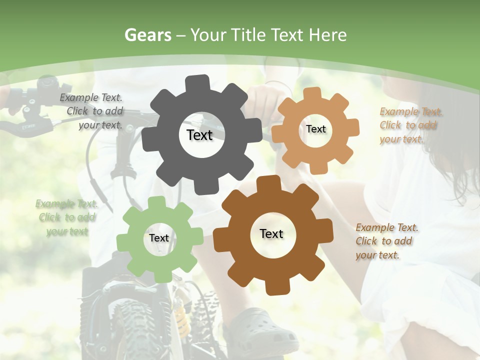 Blond Full Cute PowerPoint Template