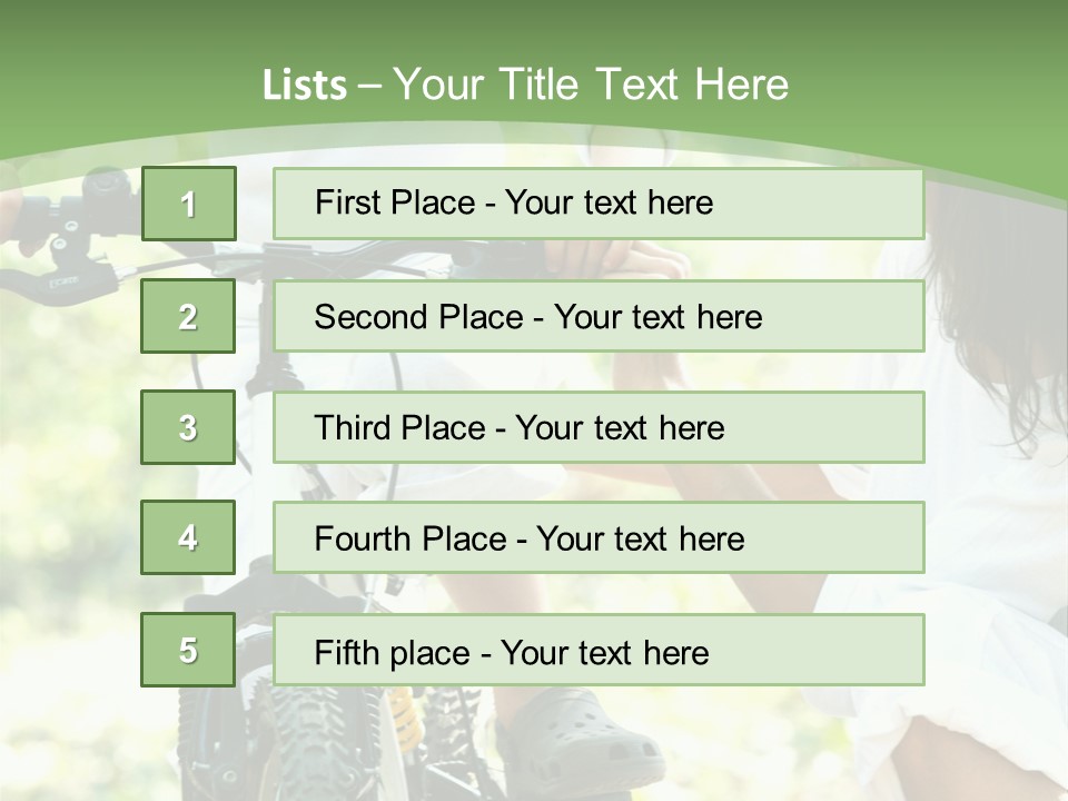 Blond Full Cute PowerPoint Template