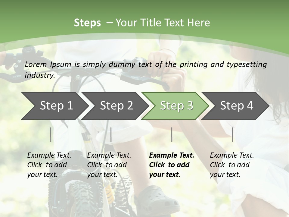 Blond Full Cute PowerPoint Template