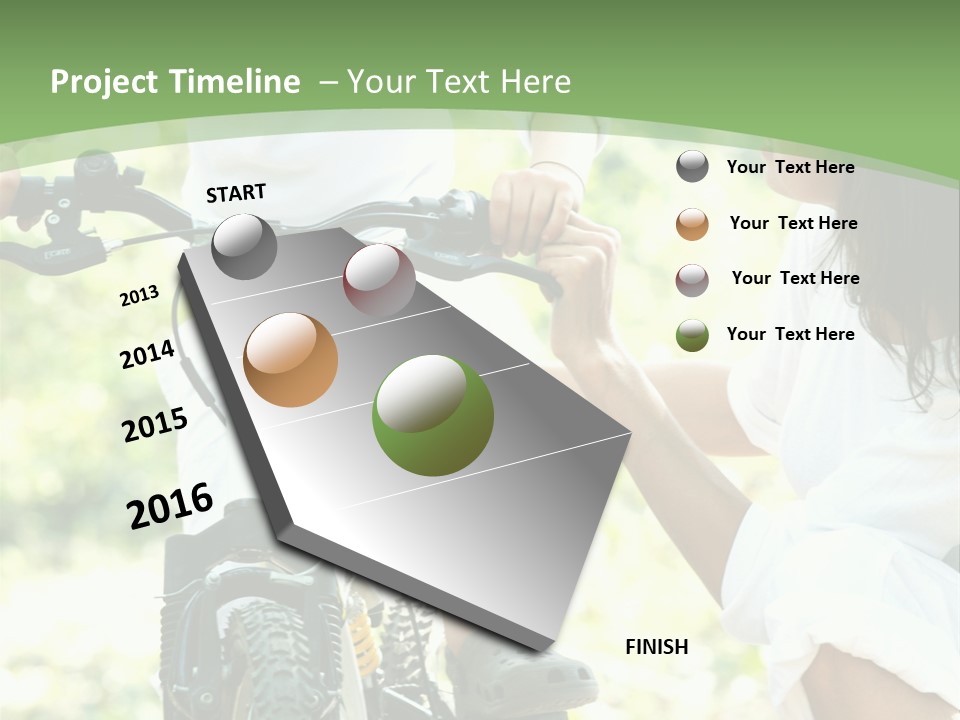 Blond Full Cute PowerPoint Template