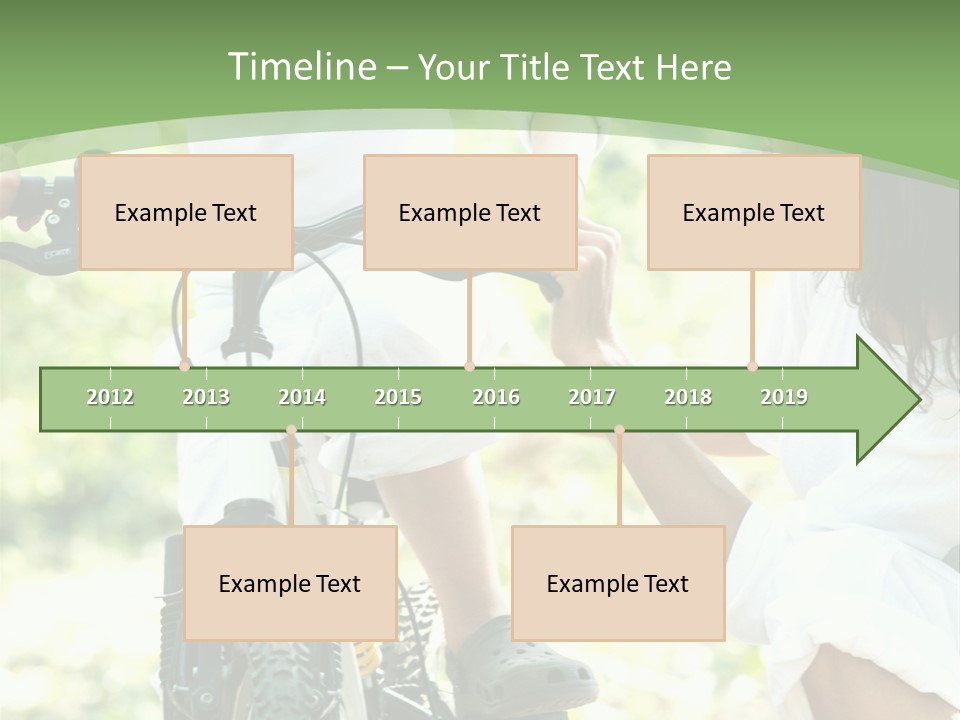 Blond Full Cute PowerPoint Template