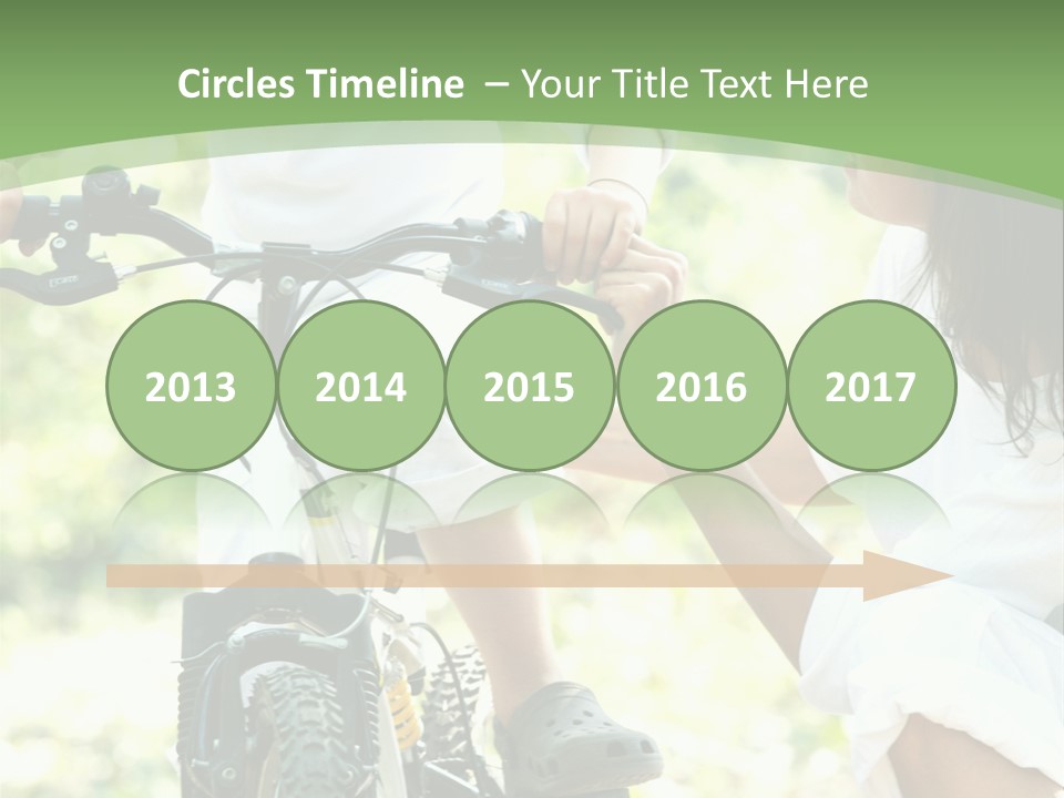 Blond Full Cute PowerPoint Template