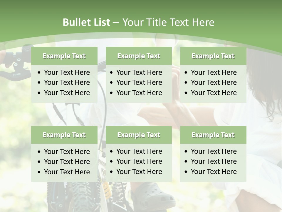 Blond Full Cute PowerPoint Template