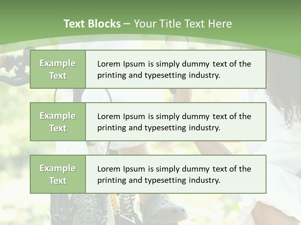 Blond Full Cute PowerPoint Template