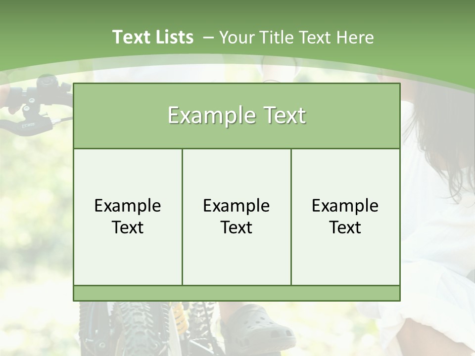 Blond Full Cute PowerPoint Template