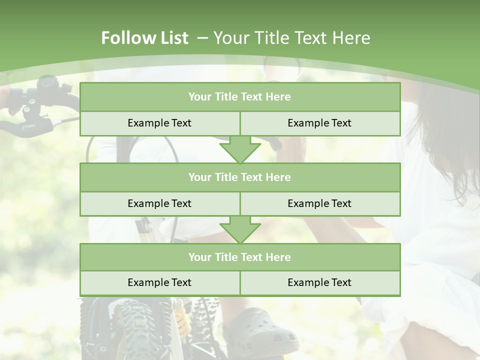 Blond Full Cute PowerPoint Template