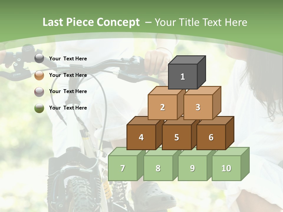 Blond Full Cute PowerPoint Template