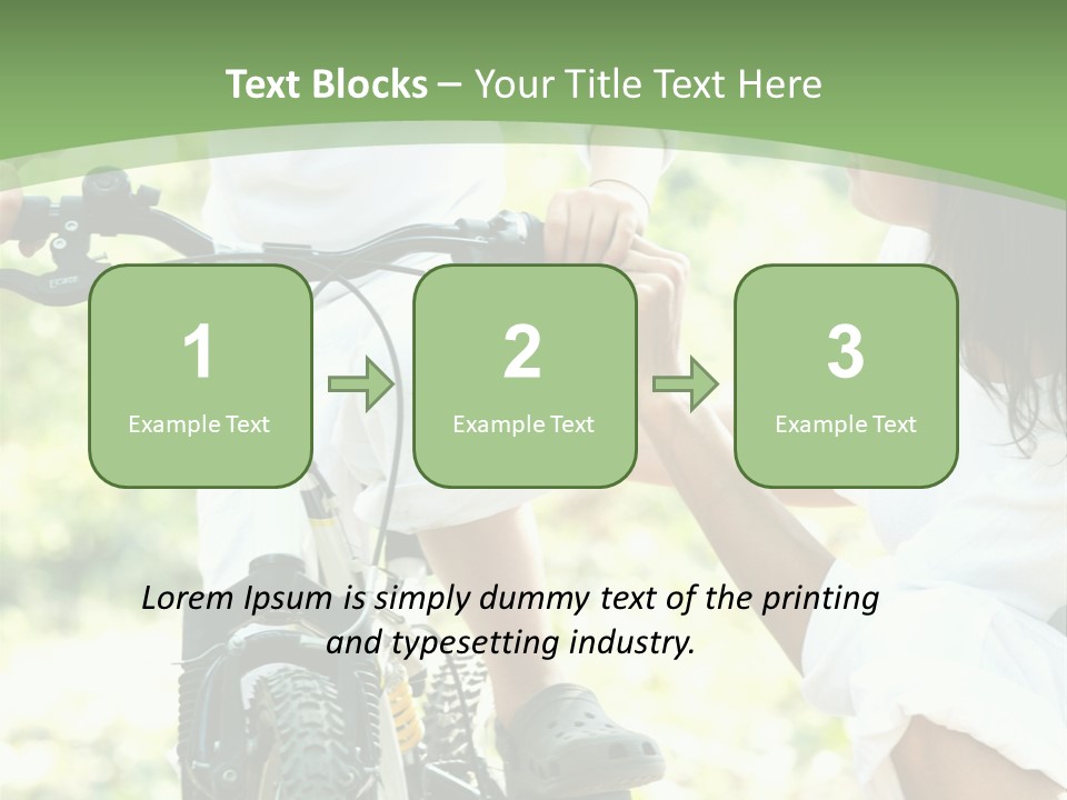 Blond Full Cute PowerPoint Template