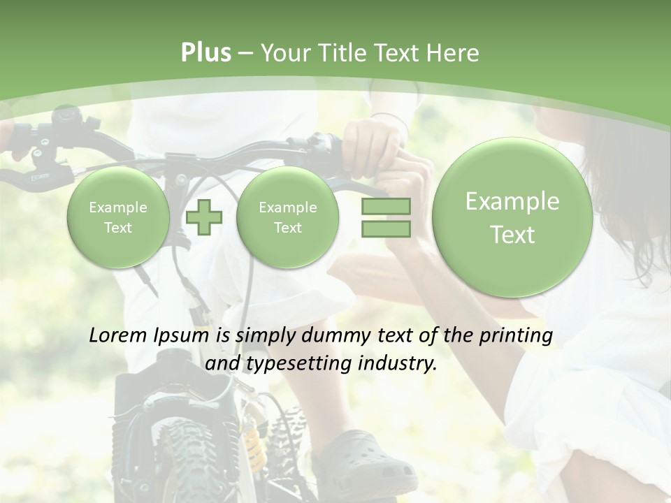 Blond Full Cute PowerPoint Template