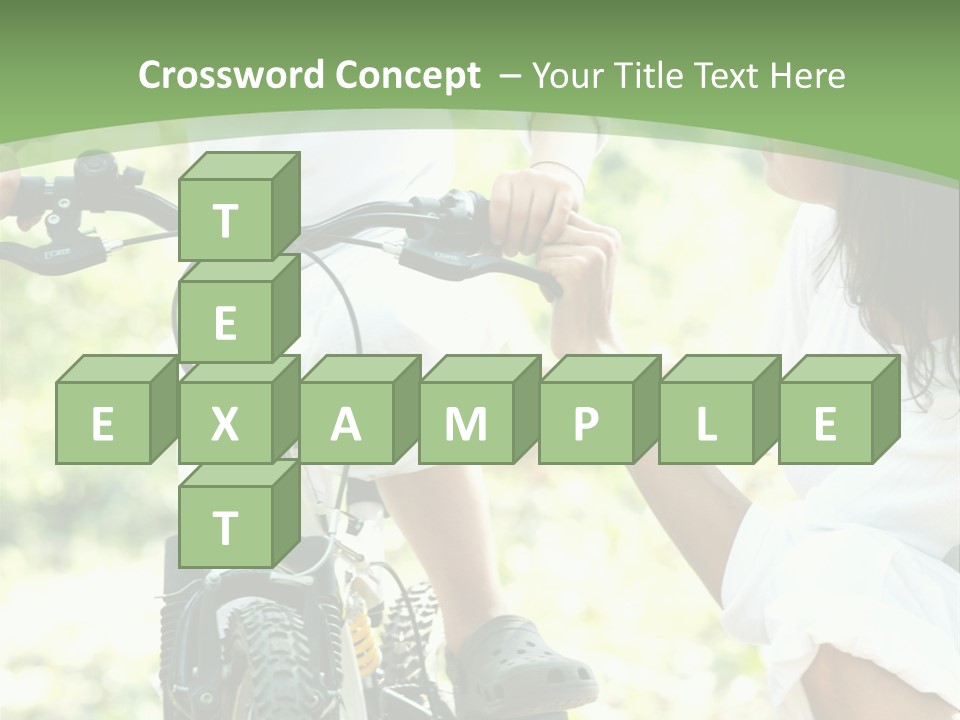 Blond Full Cute PowerPoint Template