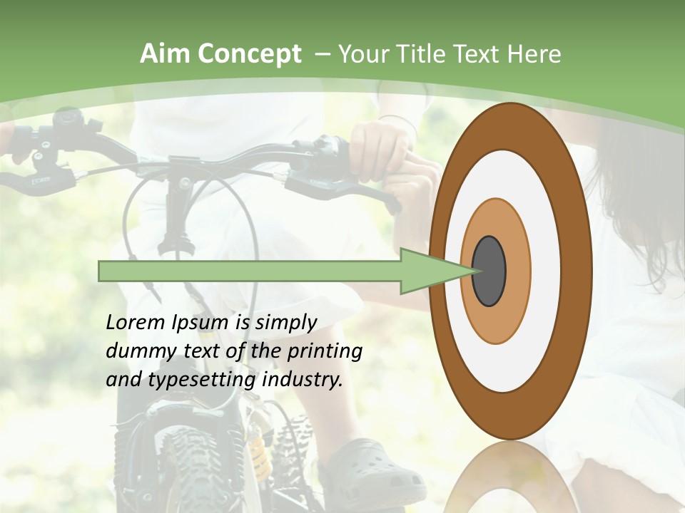 Blond Full Cute PowerPoint Template