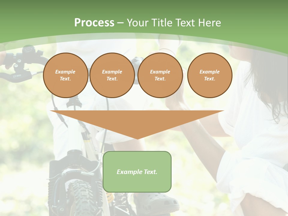 Blond Full Cute PowerPoint Template