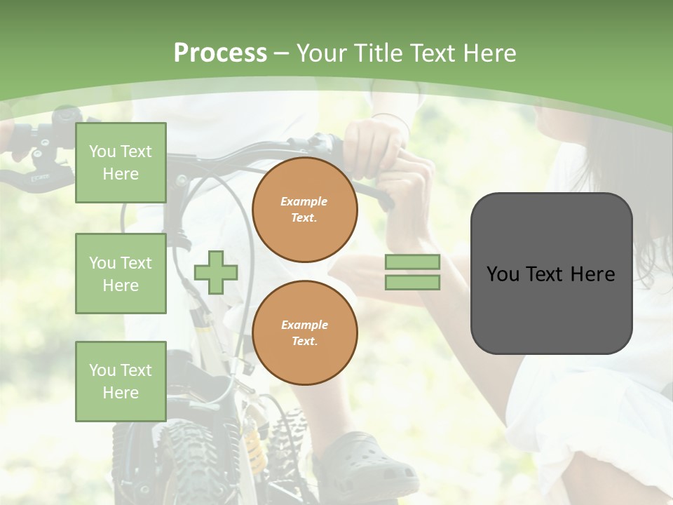 Blond Full Cute PowerPoint Template