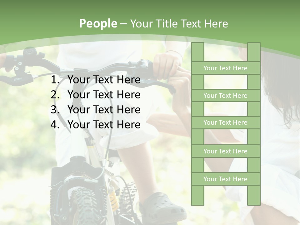 Blond Full Cute PowerPoint Template