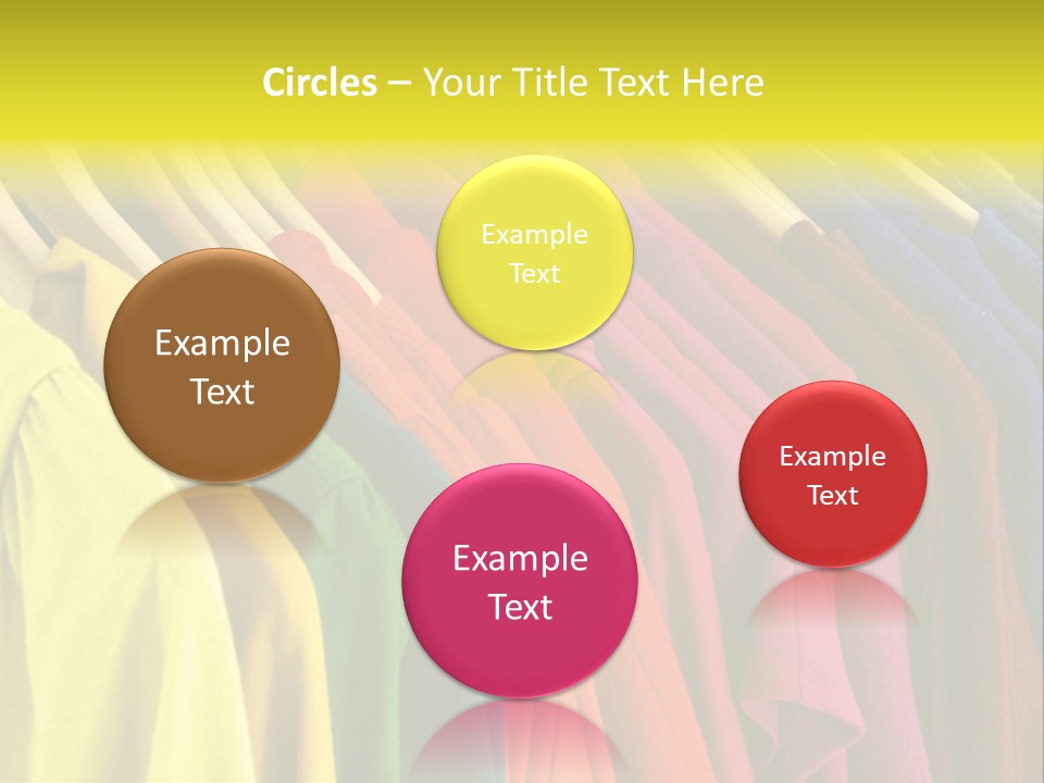 Wardrobe Clothes Department PowerPoint Template
