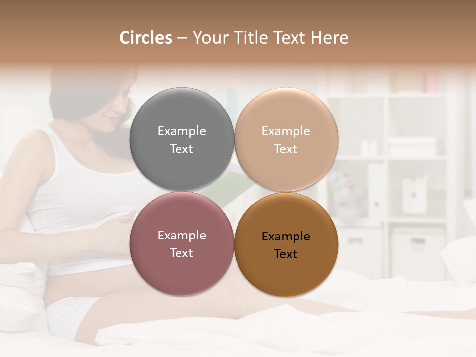 Healthy Pregnant Mommy PowerPoint Template