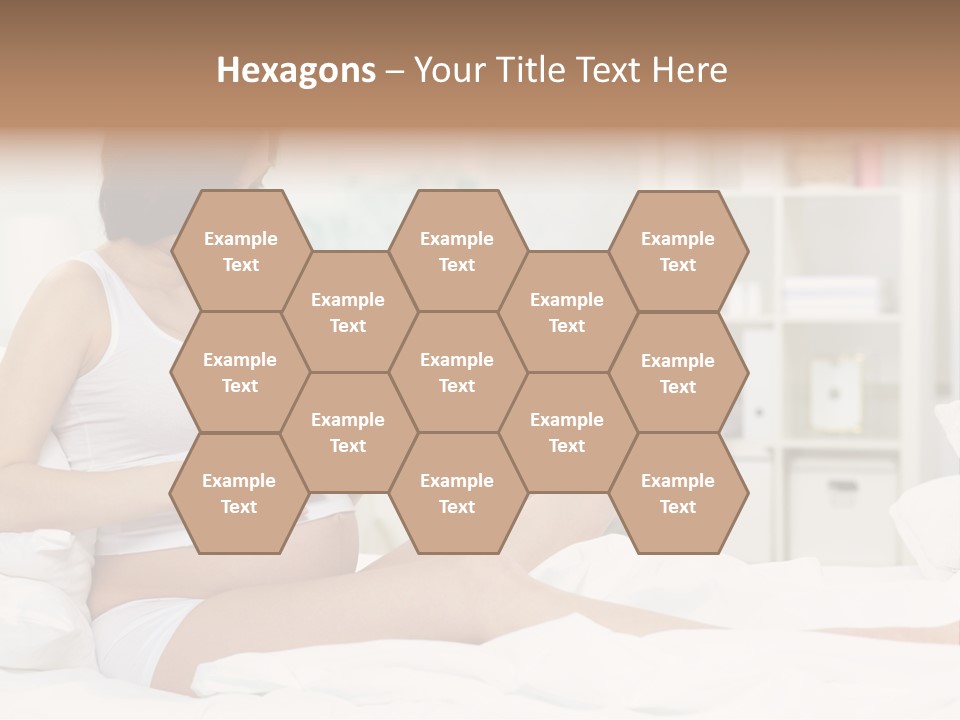 Healthy Pregnant Mommy PowerPoint Template