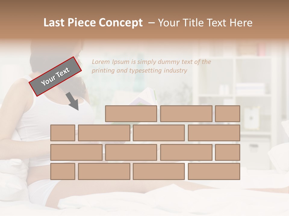 Healthy Pregnant Mommy PowerPoint Template